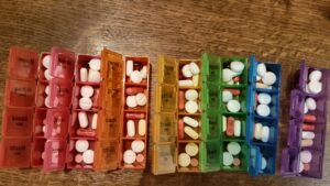 März 2018-Tabletten für 1 Woche