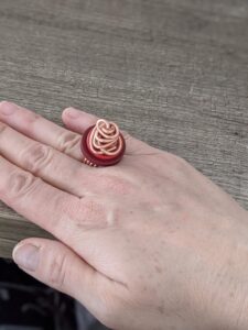 mein erster Ring, Seitenansicht, Feb.20