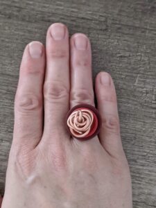 mein erster Ring, Sicht von oben, Feb.20