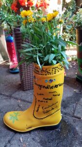 Blumen Gummistiefel, Juli 18